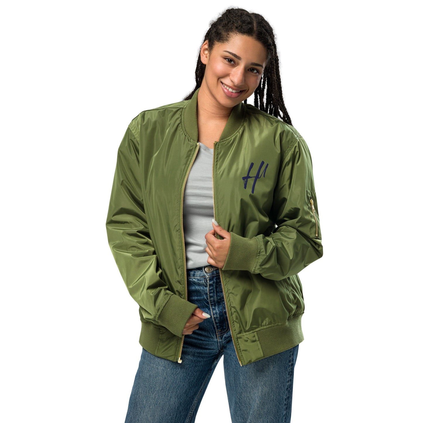Heist University Limited Premium recycled bomber jacket