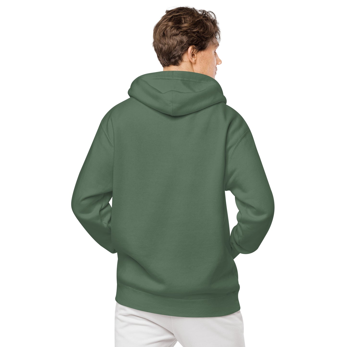 Heist University Embroided Unisex pigment-dyed hoodie