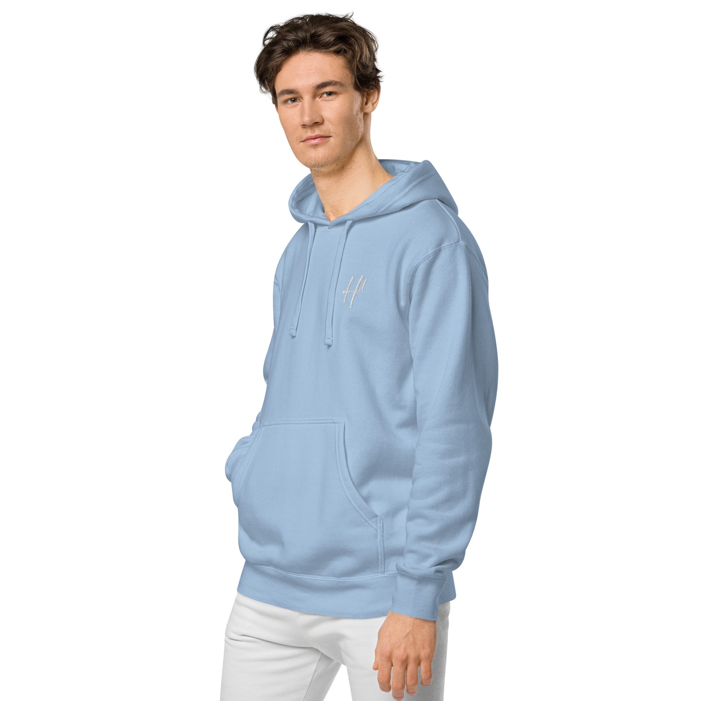Heist University Embroided Unisex pigment-dyed hoodie