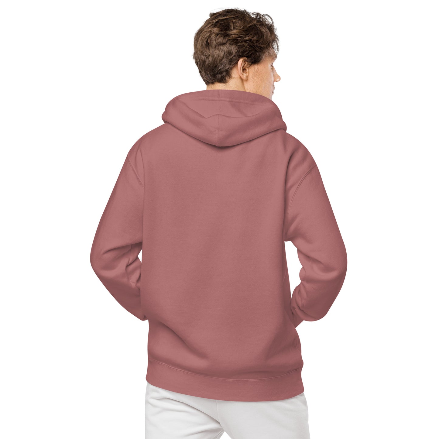 Heist University Embroided Unisex pigment-dyed hoodie