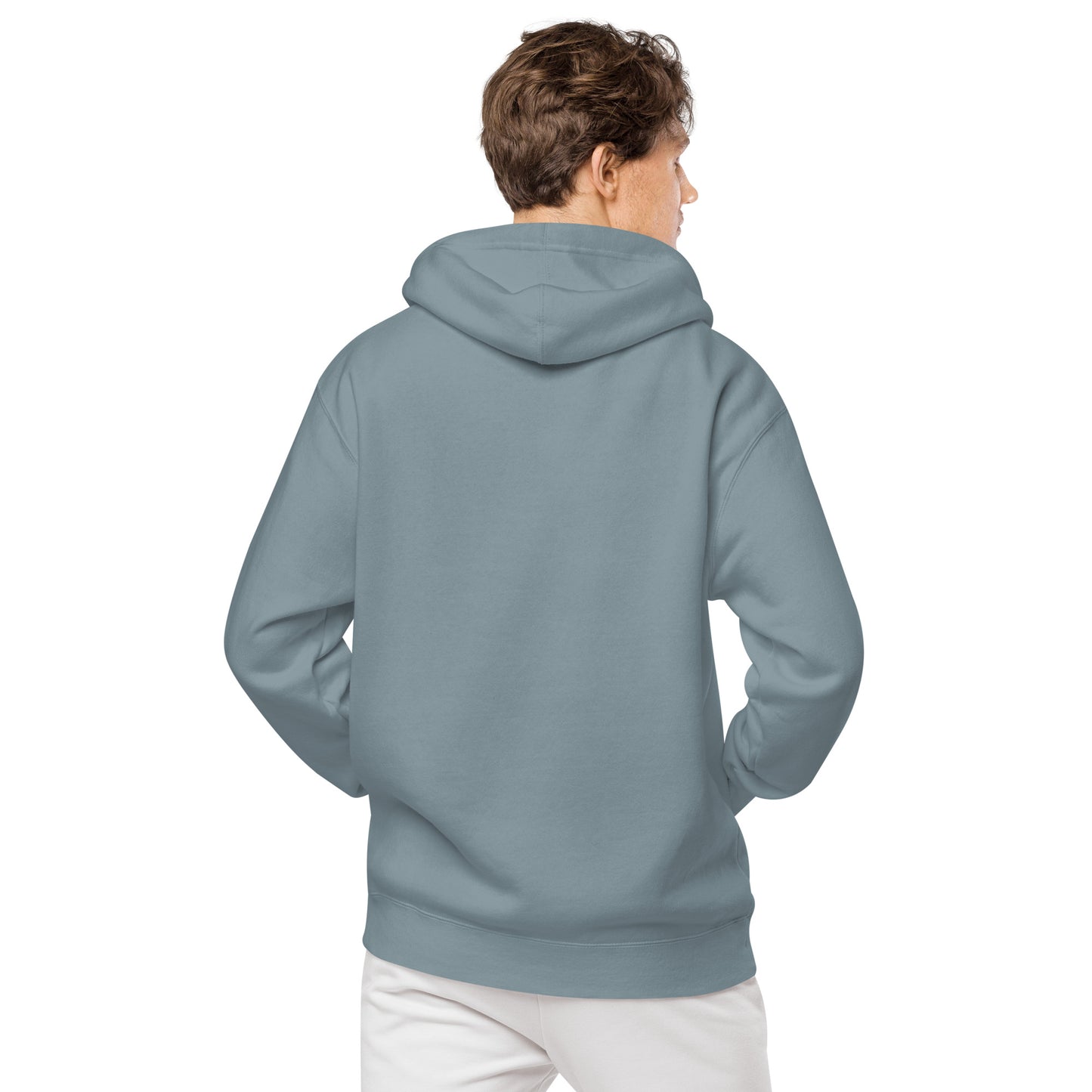 Heist University Embroided Unisex pigment-dyed hoodie