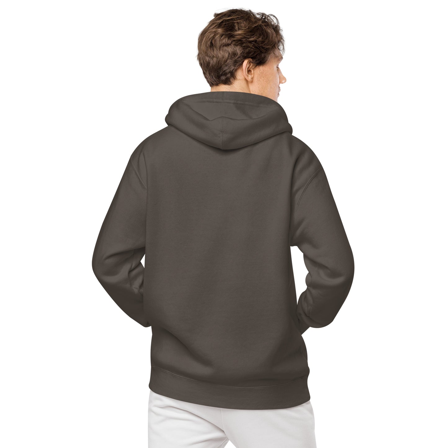 Heist University Embroided Unisex pigment-dyed hoodie