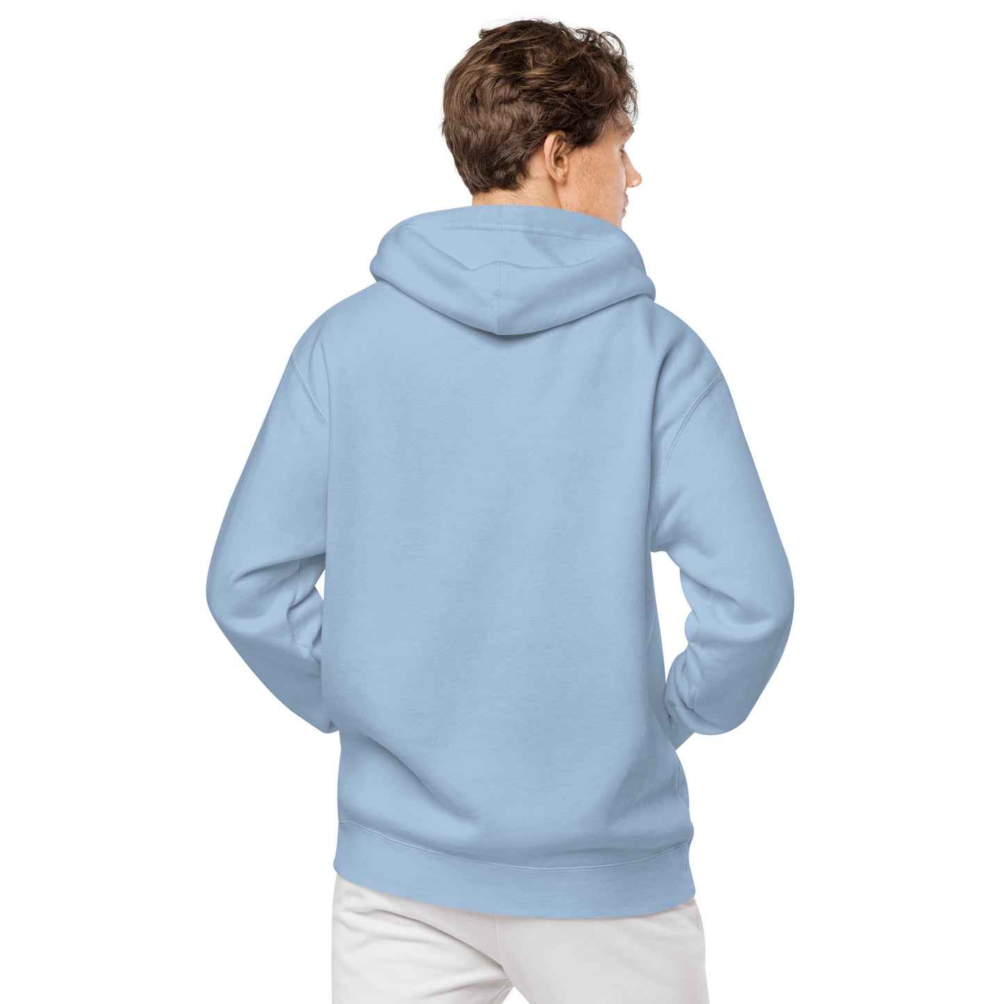 Heist University Embroided Unisex pigment-dyed hoodie
