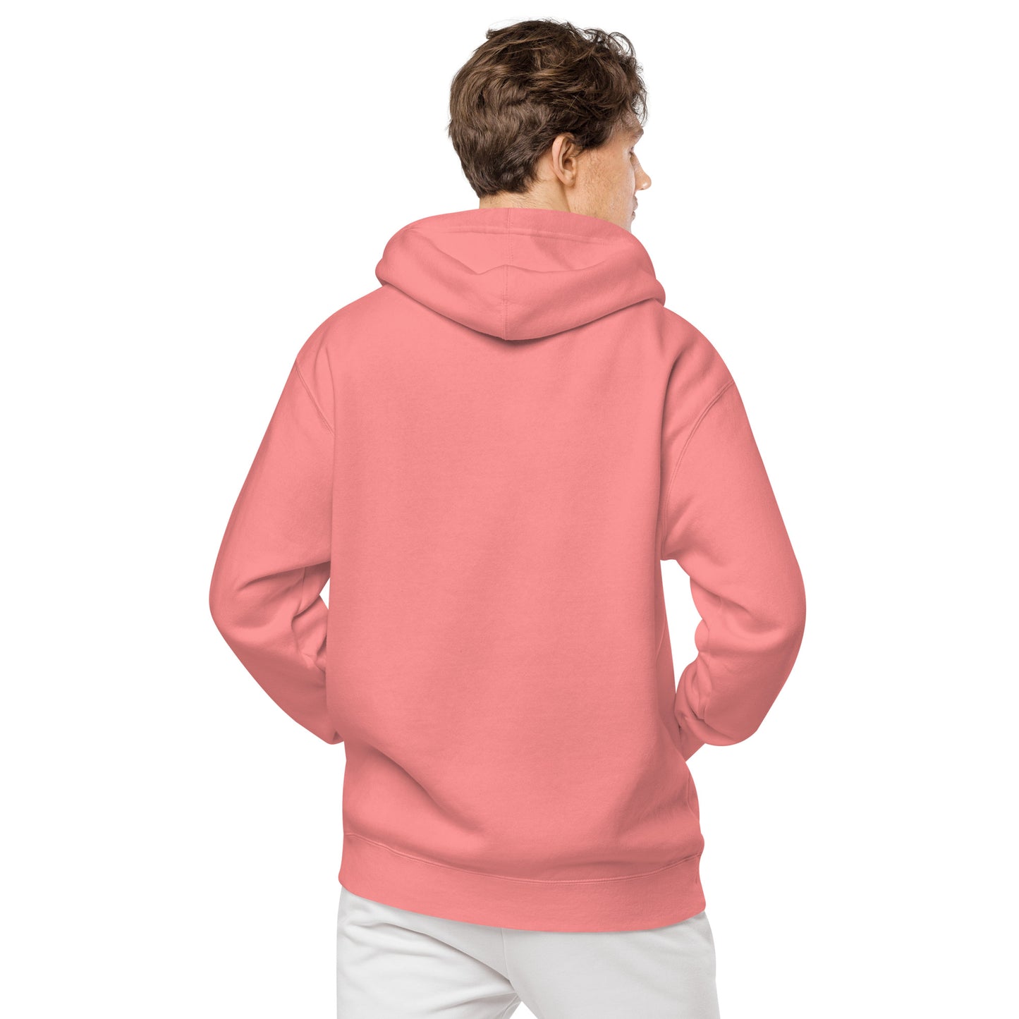 Heist University Embroided Unisex pigment-dyed hoodie